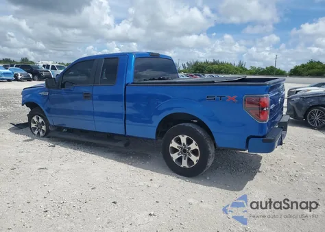 2013 Ford F150 Super Cab из США, поврежденный, VIN 1FTFX1EFXDFD74546
